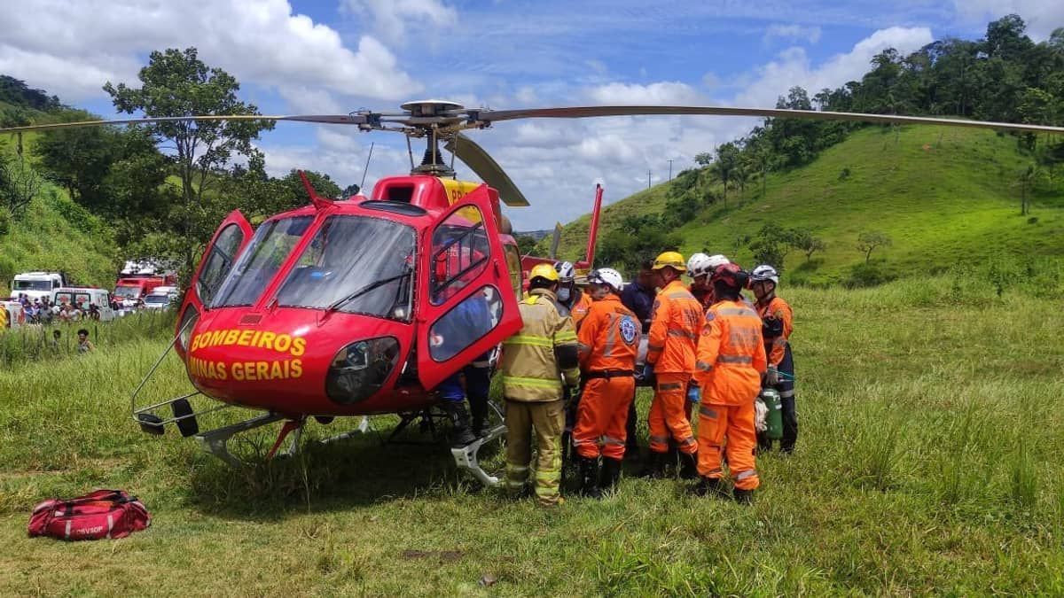 Acidente grave na BR-381 deixa 13 feridos; veja fotos do local