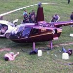 Piloto de helicóptero com cocaína e outros 4 são presos em SP 