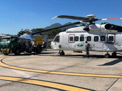 Helicóptero da Líder Aviação fez primeiro voo com combustível sustentável na aviação geral brasileira