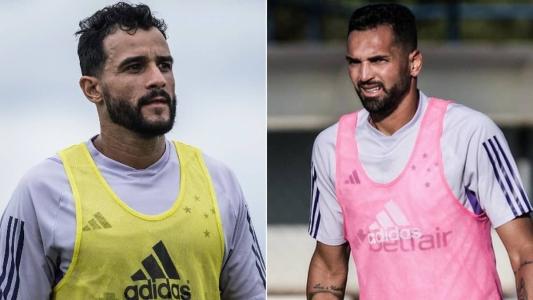 Henrique Dourado e Gilberto esperam brilhar pelo Cruzeiro neste ano