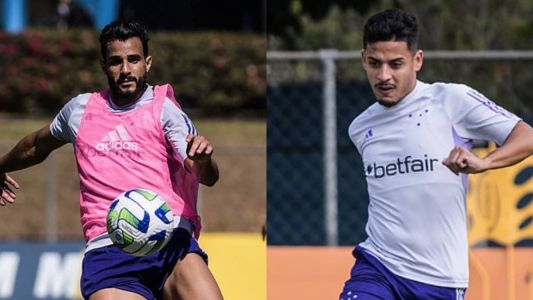 Henrique Dourado e Neto Moura vivem má fase no Cruzeiro