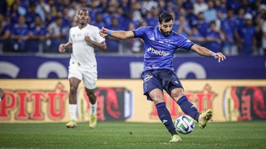 Henrique Dourado fez apenas um gol na segunda passagem pelo Cruzeiro