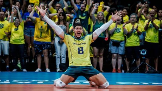 Henrique Honorato, ponteiro da Seleção Brasileira