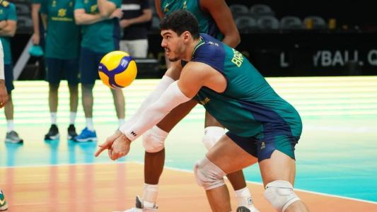 Henrique Honorato, ponteiro da Seleção Brasileira