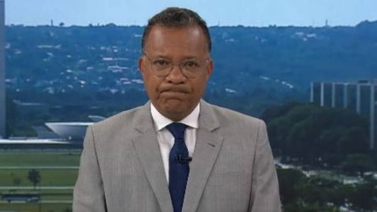 Heraldo Pereira não se conteve e foi às lágrimas ao falar da amiga Glória Maria