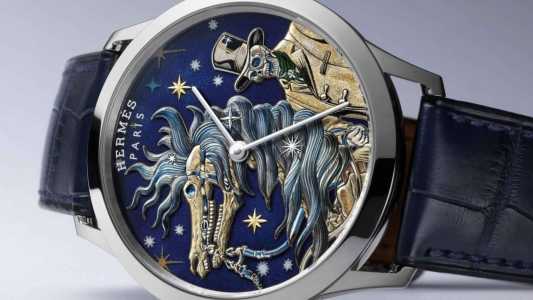 Hermès e o tempo como objeto relógios em experiência