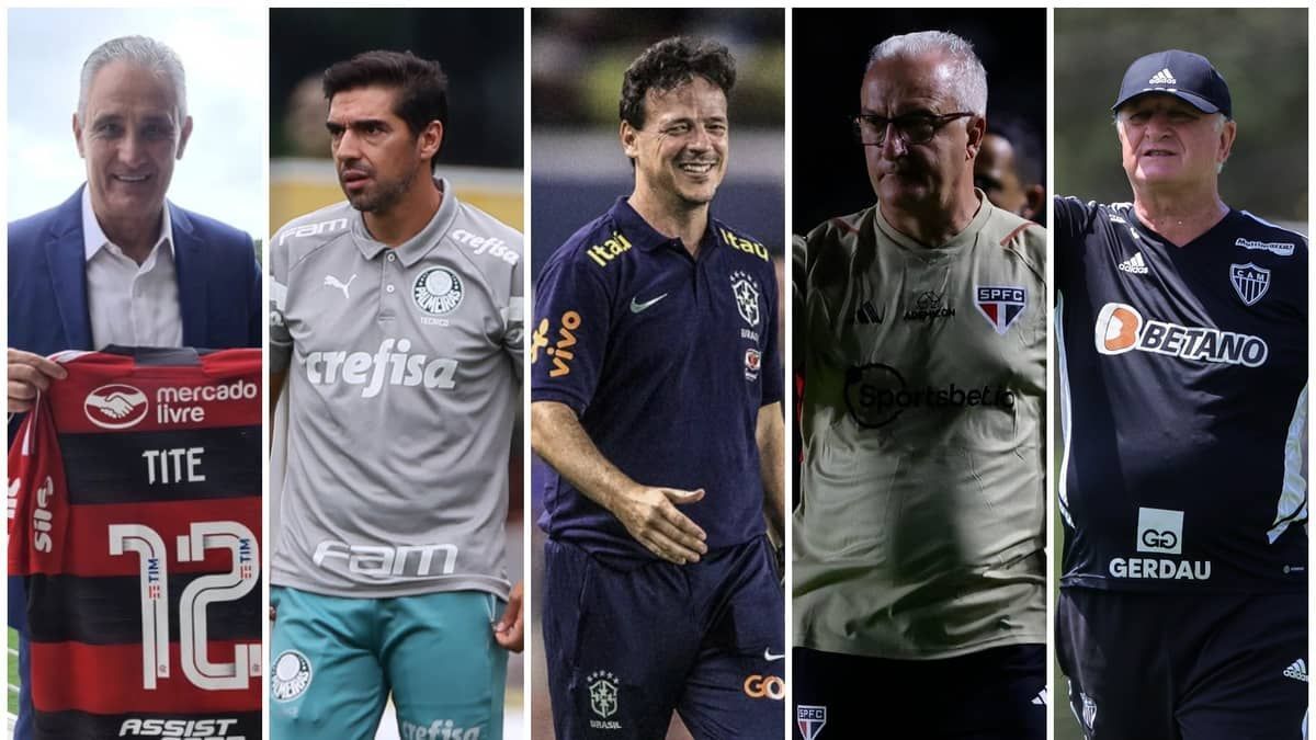 Tite x Abel, Dorival, Diniz e Felipão: comentaristas escolhem o melhor; veja