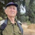 Idoso de 95 anos é o reservista mais velho a lutar por Israel contra o Hamas