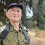 Idoso de 95 anos é o reservista mais velho a lutar por Israel contra o Hamas