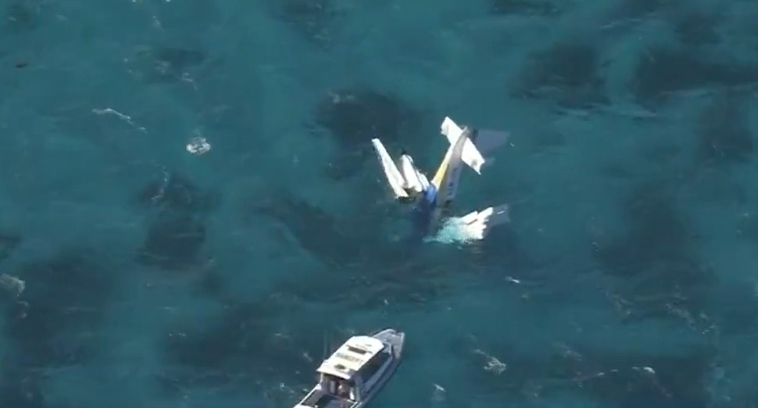 Hidroavião caio no mar em região turística da Austrália e mata três pessoas