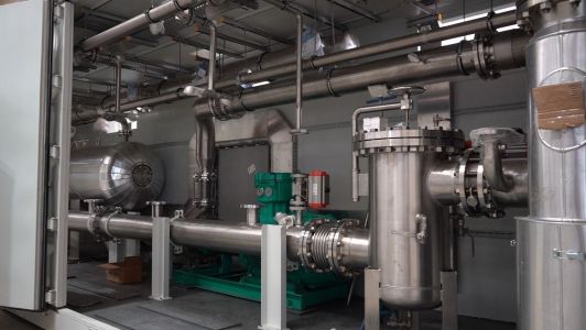 Hidrogênio verde em produção