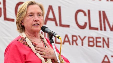 Clinton foi anunciada como a nova professora da Universidade de Columbia no início de janeiro
