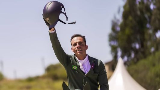 Hipismo modalidade salto - Individual Final - Stephan Barcha é Ouro