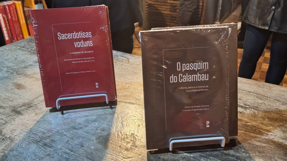 Inconfidência Mineira e Inquisição em Minas são temas de livros lançados em Ouro Preto