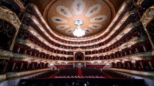 Histórico teatro Bolshoi, em Moscou