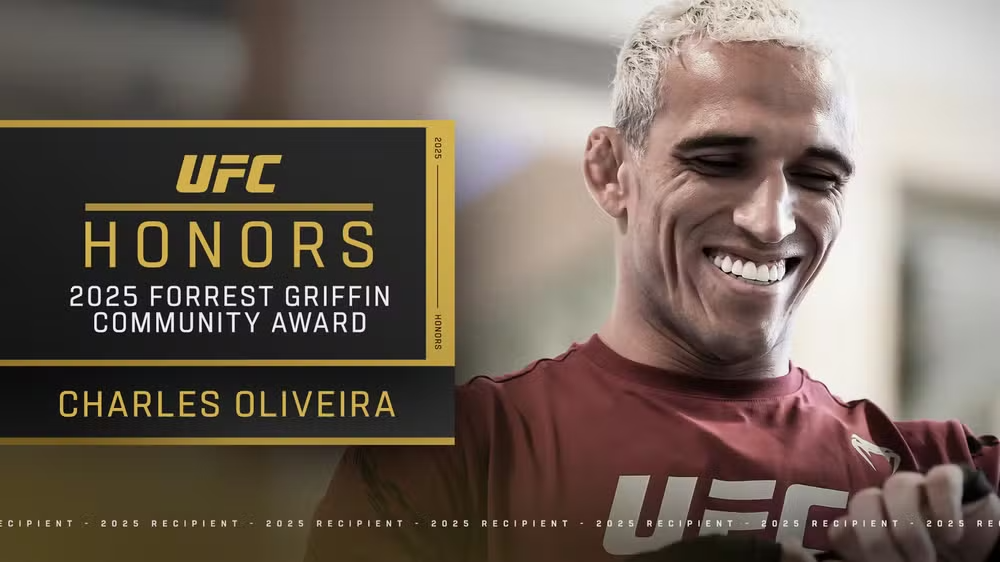 Ex-campeão do UFC, brasileiro receberá prêmio por trabalho social; entenda