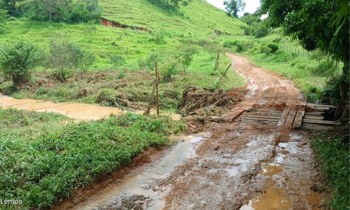 Sobe para 13 o número de mortes pela chuva em MG; mais de 1.500 pessoas foram afetadas