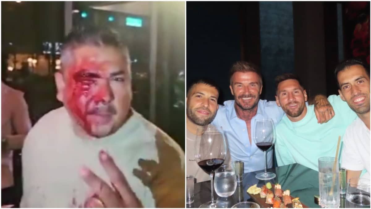 Homem é agredido após tentar tirar foto com Messi e Beckham em Miami; entenda  
