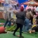 Vídeo: mal-entendido provoca pancadaria em circo em Minas Gerais 