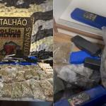Homem é preso com R$ 1 milhão em drogas e R$ 28 mil em dinheiro na região Leste de BH; veja vídeo