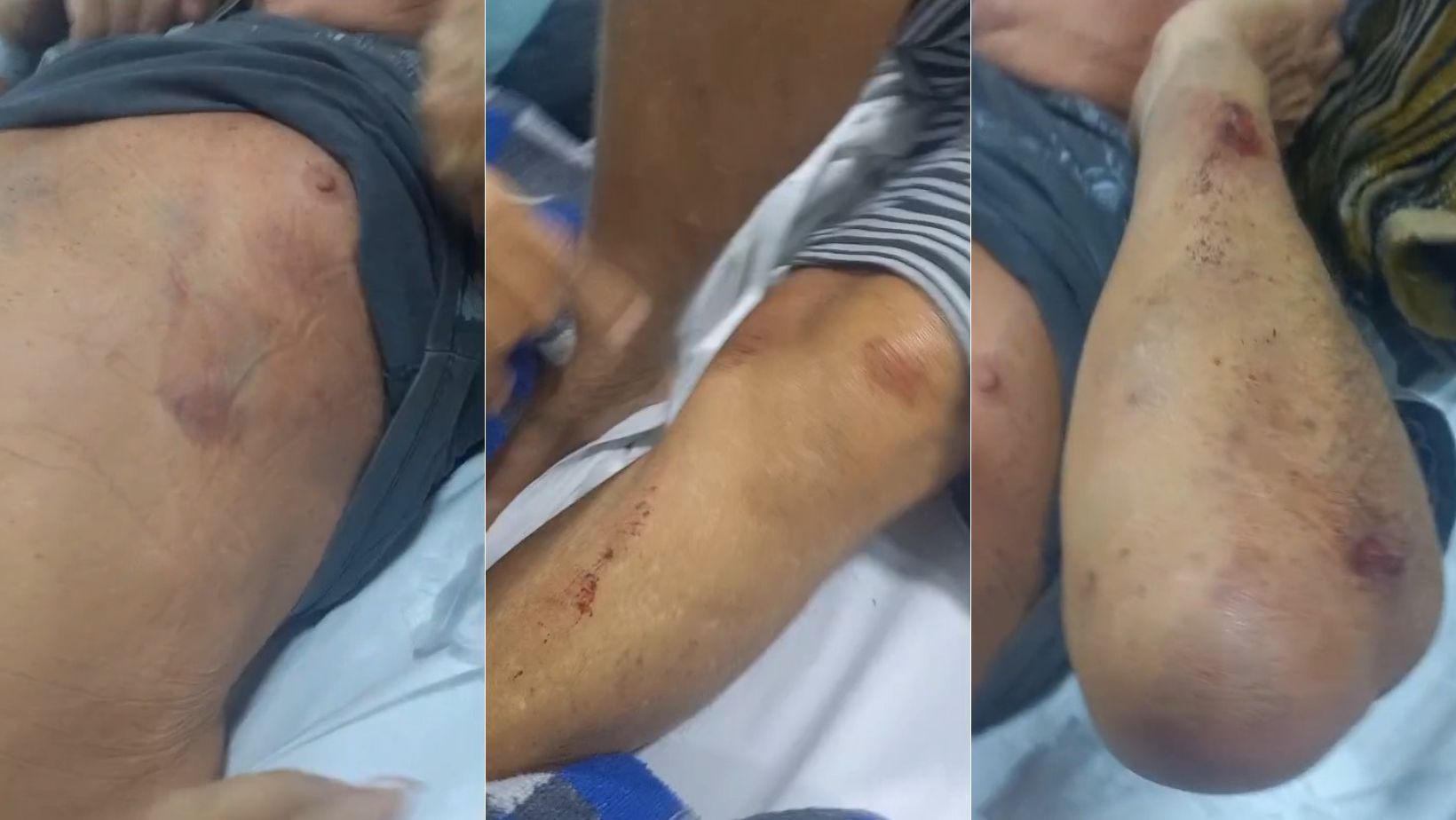 Vídeo: homem é preso por agredir pais idosos na Grande BH; mãe já tinha medida protetiva