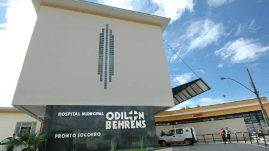 Homem está internado no Odilon Behrens