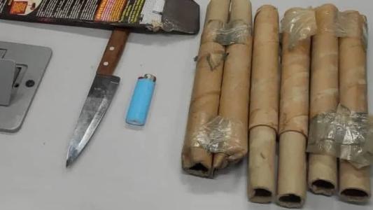 Homem foi preso ao tentar entrar com fogos de artifício e faca na posse de Lula