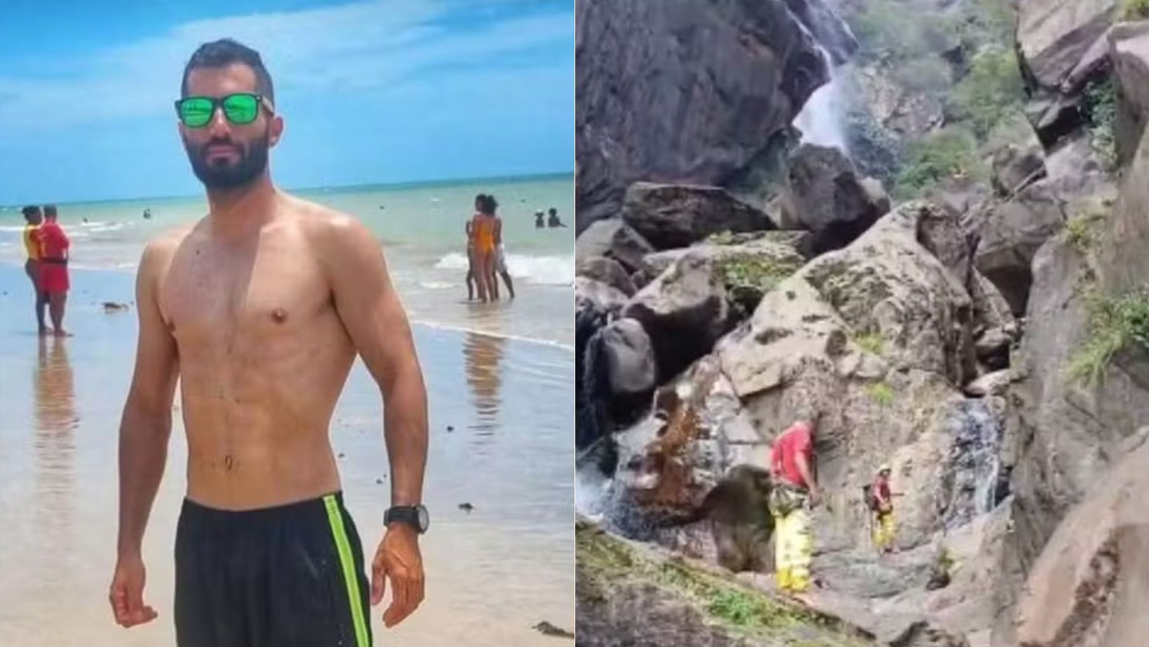 Homem morre ao cair de cachoeira de 80 metros enquanto tentava tirar foto na Bahia
