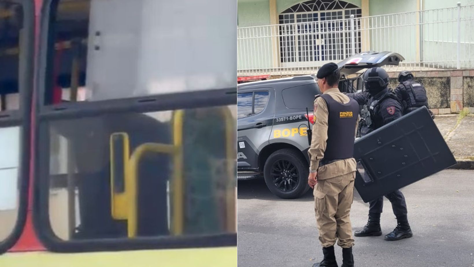 Homem que sequestrou ônibus em Contagem, na Grande BH, exige ver filho recém-nascido, diz polícia