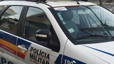 Homem resistiu à presião e danificou a viatura