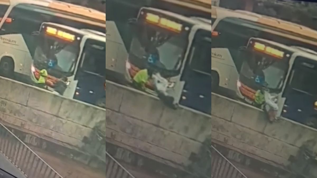 Briga que terminou com homem arremessado no Arrudas, em BH, teria sido motivada por comida