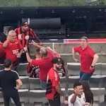 Athletico identifica suspeito de caso de racismo contra torcida do Flamengo