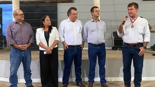 Antônio de Salvo, deputado Antônio Carlos Arantes, Thales Fernandes, Mariza Gonzaga e Gustavo Paolinelli