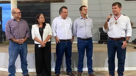 Antônio de Salvo, deputado Antônio Carlos Arantes, Thales Fernandes, Mariza Gonzaga e Gustavo Paolinelli