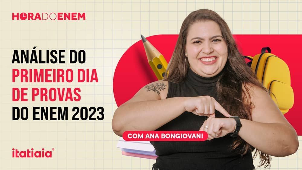 Hora do Enem 2023: programa especial da Itatiaia analisa provas do primeiro dia
