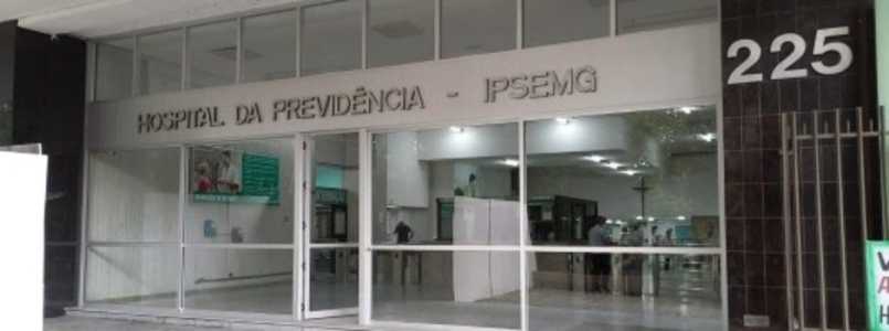 Vista do Hospital do Ipsemg, em Belo Horizonte