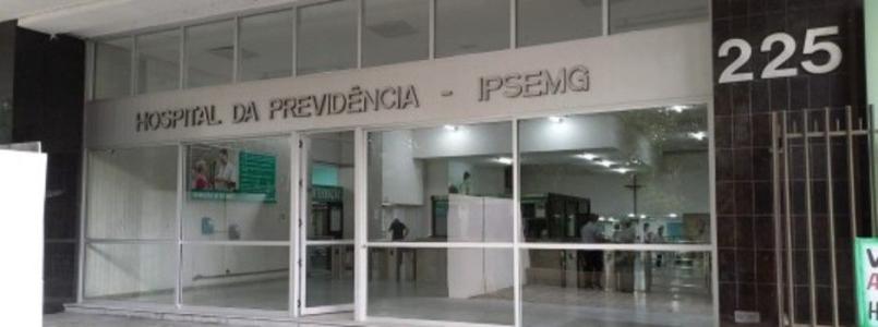 Vista do Hospital do Ipsemg, em Belo Horizonte