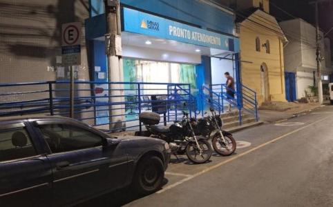 Vítima foi socorrida e hospitalizada após as agressões