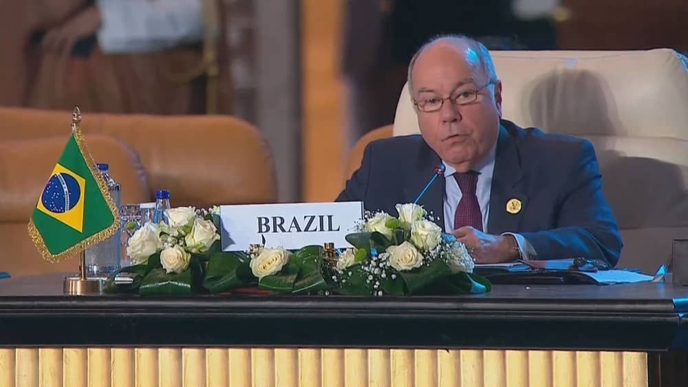 “Houve consenso de que é chegada a hora de negociar“, diz Mauro Vieira sobre Faixa de Gaza
