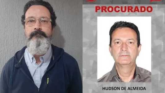 Hudson de Almeida foi preso usando disfarces