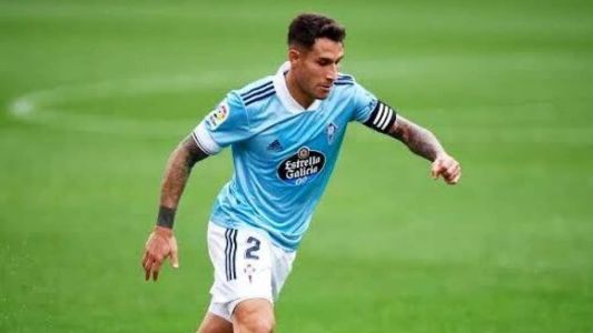 Hugo Mallo é o capitão do Celta de Vigo