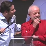 Hugo Motta é vaiado em evento com Lula sobre o Dia dos Professores