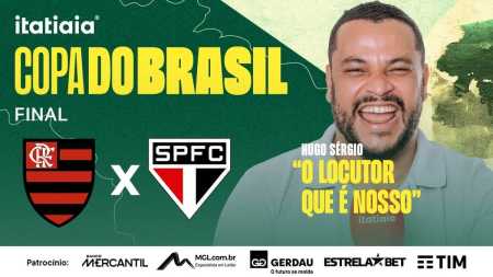 Hugo Sérgio vai narrar a final na Itatiaia