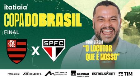 Hugo Sérgio vai narrar a final na Itatiaia