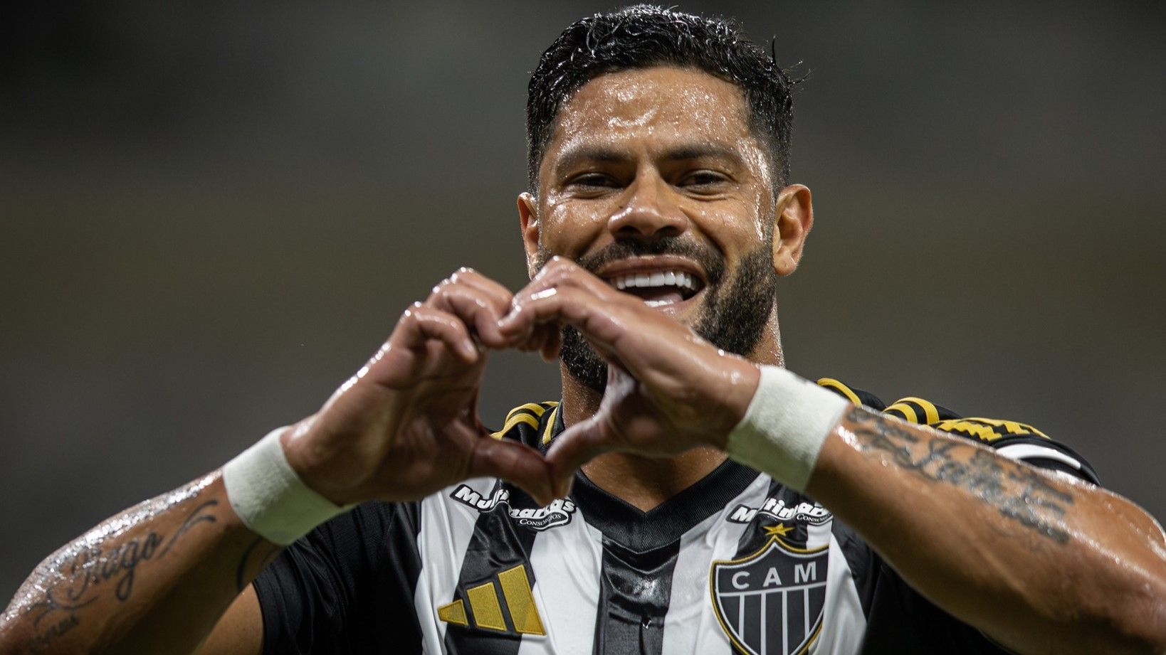 Hulk 500 gols: saiba qual jogador deu mais assistências para o atacante no Atlético