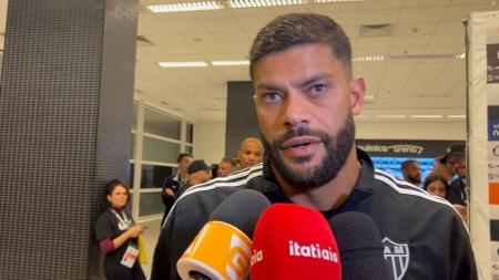Hulk, atacante do Atlético, após derrota do Galo para o Corinthians
