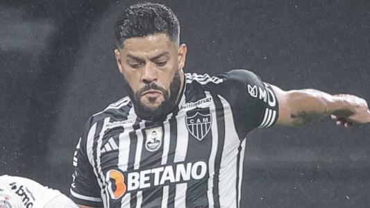 Hulk, atacante do Atlético, na derrota por 2 a 0 para o Corinthians