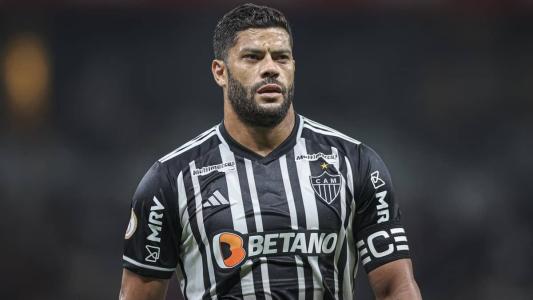 Hulk, atacante e capitão do Atlético, durante o triunfo sobre o Internacional