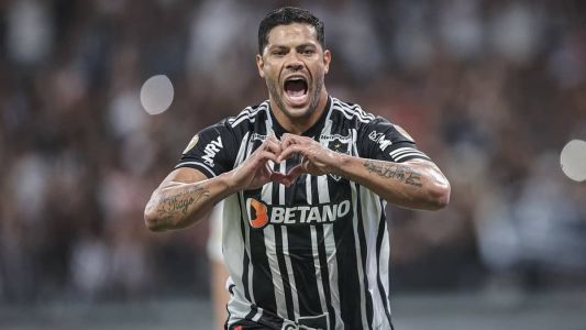 Hulk chegou a 77 gols com a camisa do Atlético