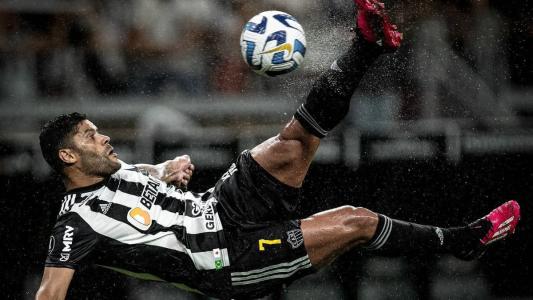 Hulk chegou ao 14º gol pelo Atlético só em jogos da Libertadores